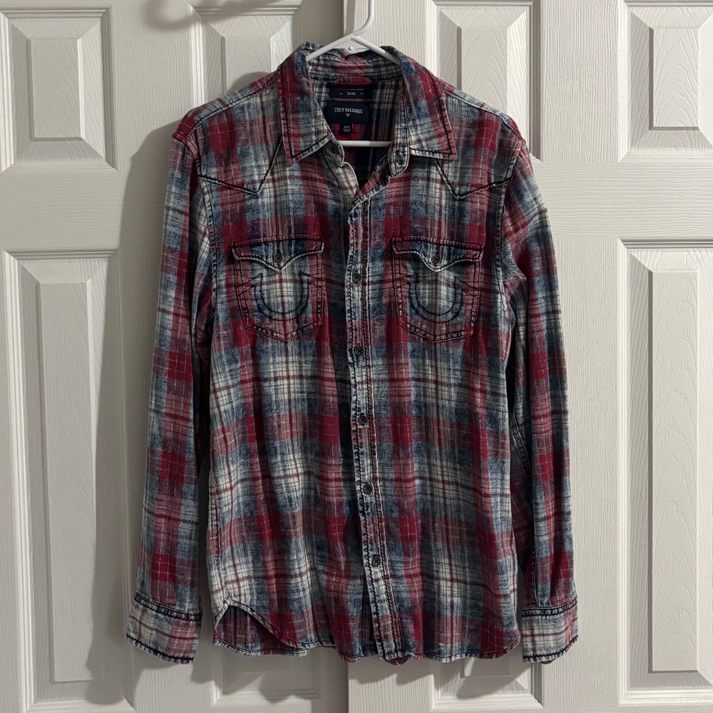 True Religion Button Down Shirt